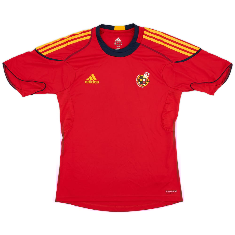 2009-10 Spain adidas Formotion Training Shirt - 9/10 - (L)