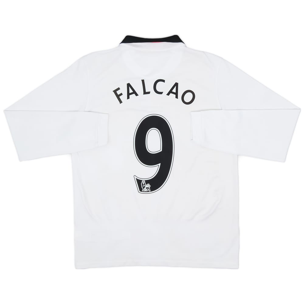 2014-15 Manchester United Away L/S Shirt Falcao #9 - 6/10 - (XL.Boys)