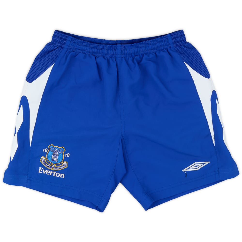 2007-08 Everton Umbro Training Shorts - 9/10 - (M.Boys)