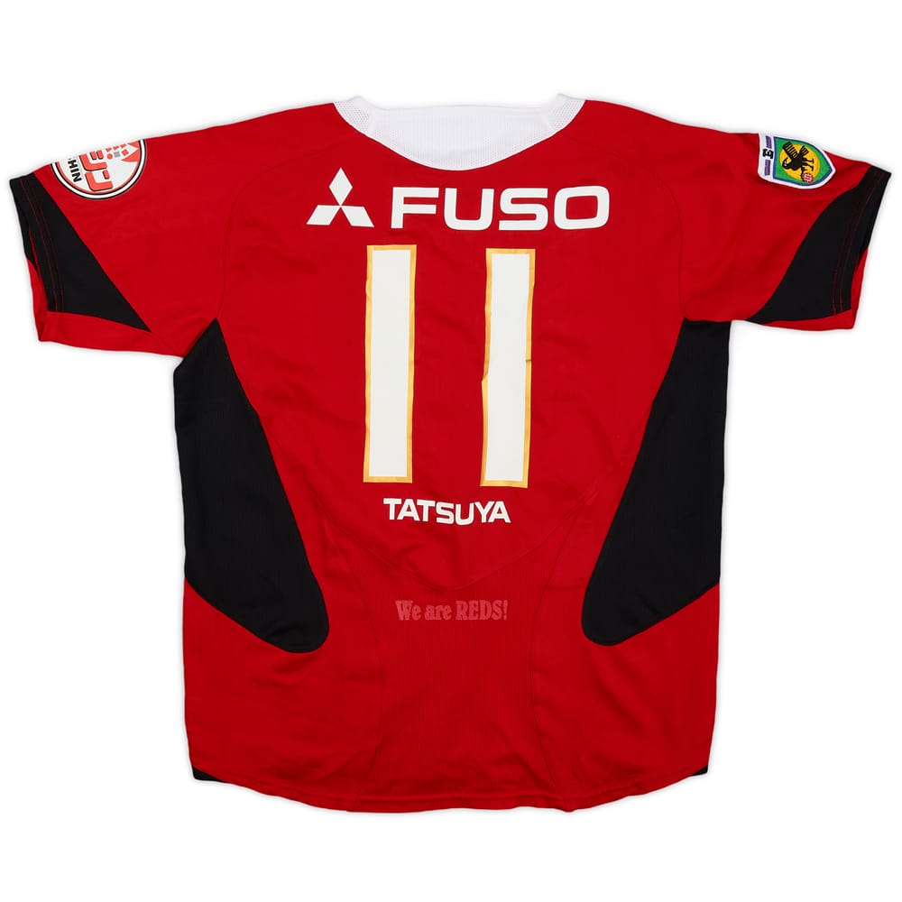 2006 Urawa Red Diamonds Home Shirt Tatsuya #11 - 8/10 - (XL.Boys)