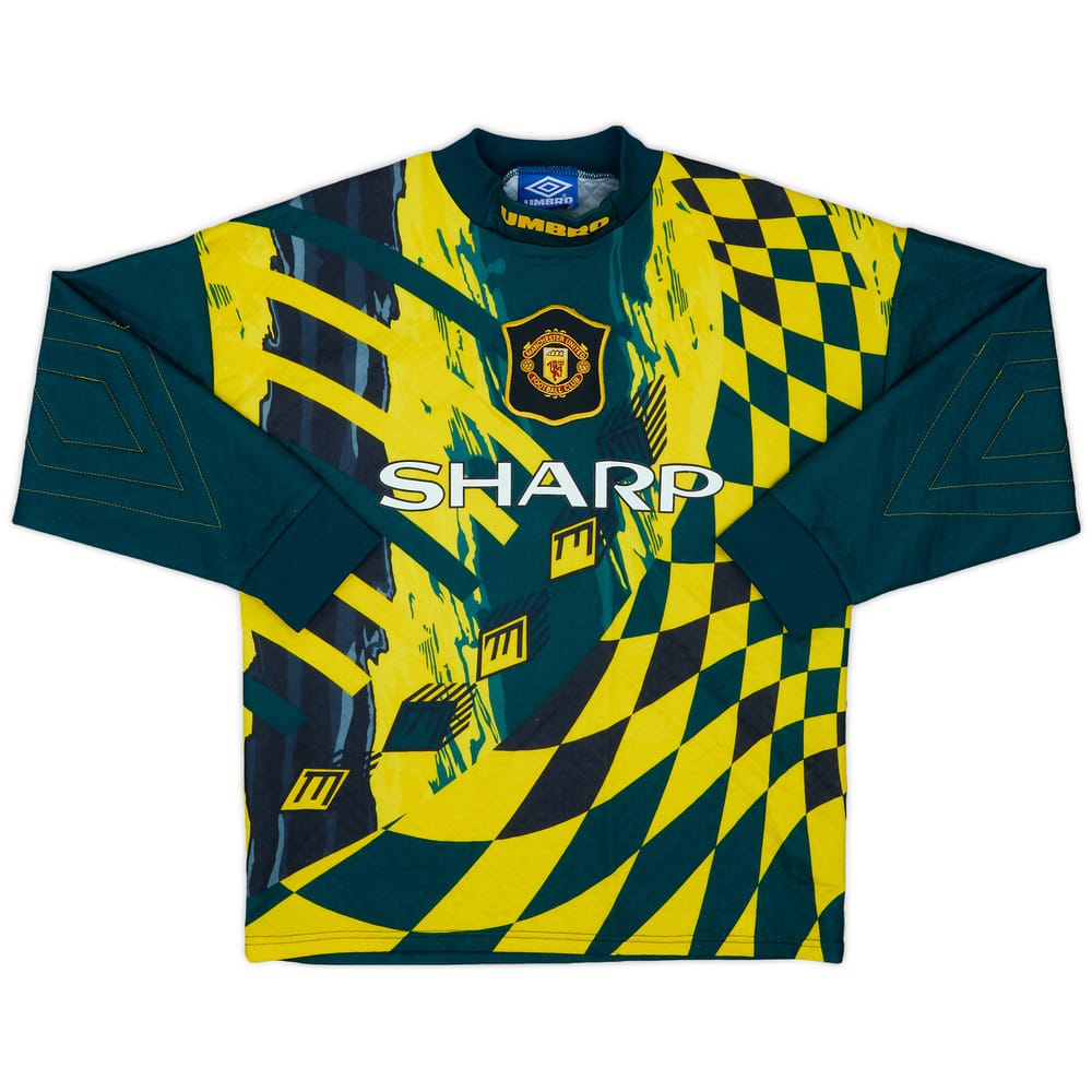 1994-97 Manchester United GK Shirt - 7/10 - (M)