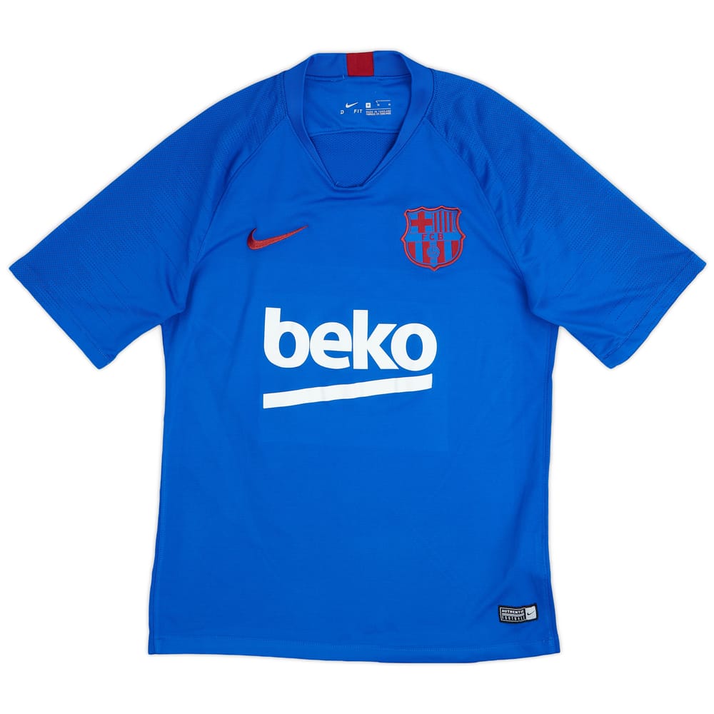 2019-20 Barcelona Nike Training Shirt - 9/10 - (M)