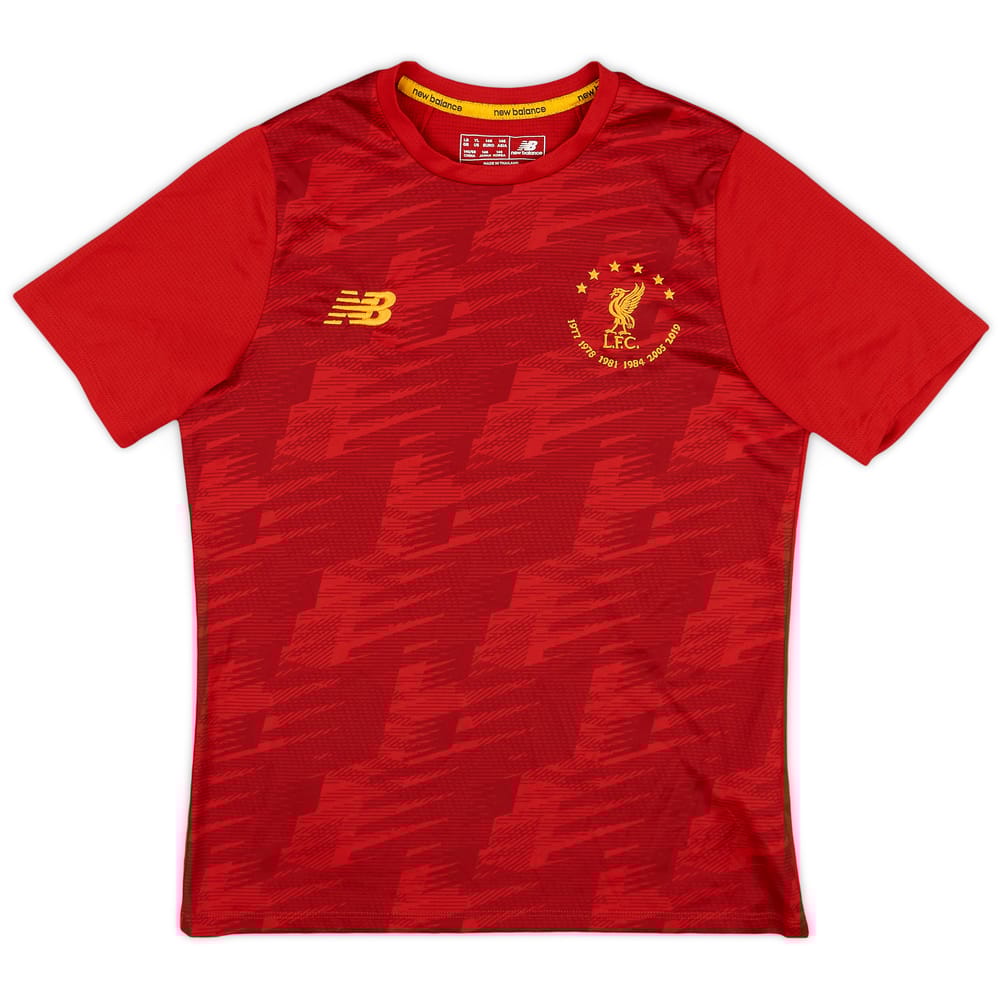 2019-20 Liverpool New Balance Training Shirt - 9/10 - (L.Boys)