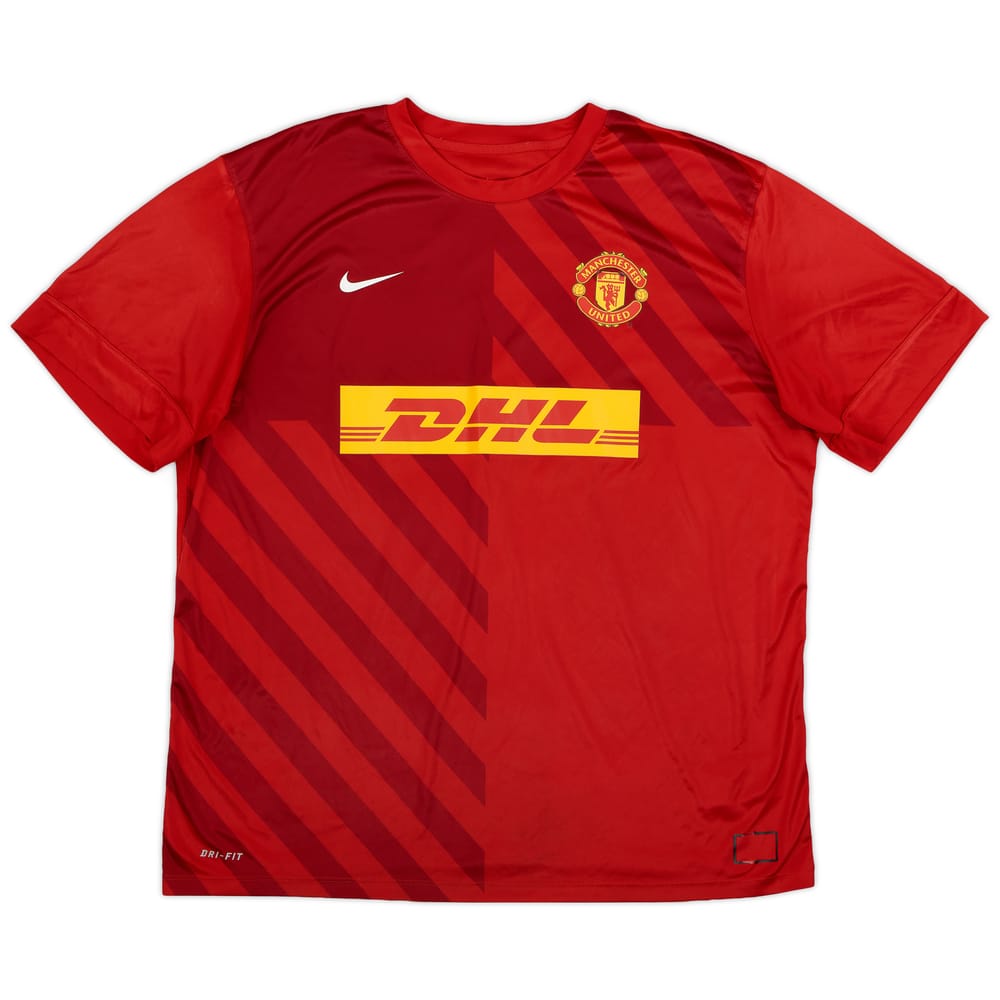 2012-13 Manchester United Nike Training Shirt - 7/10 - (XXL)
