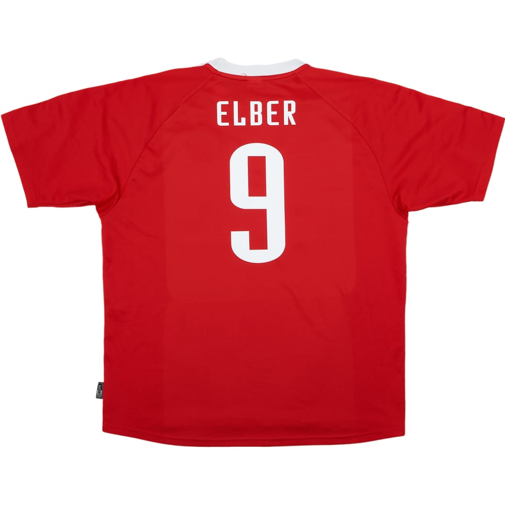 2001-02 Bayern Munich CL Shirt Elber #9 - 8/10 - (XXL)