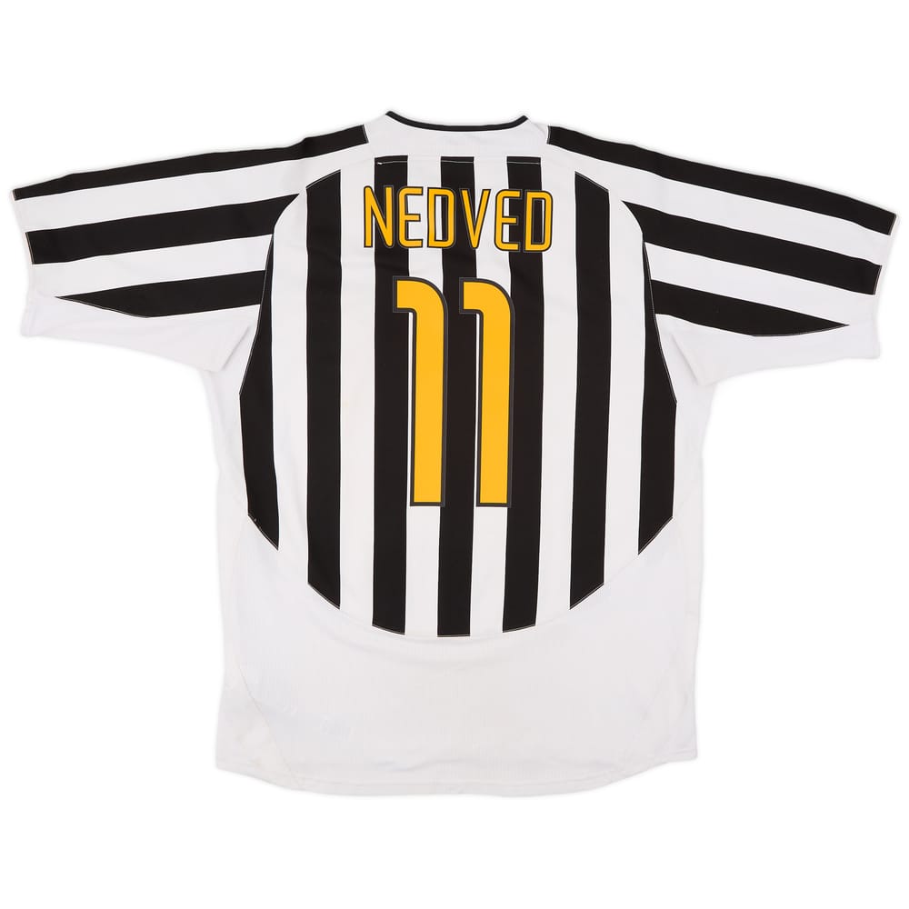 2003-04 Juventus Home Shirt Nedved #11 - 6/10 - (XL)