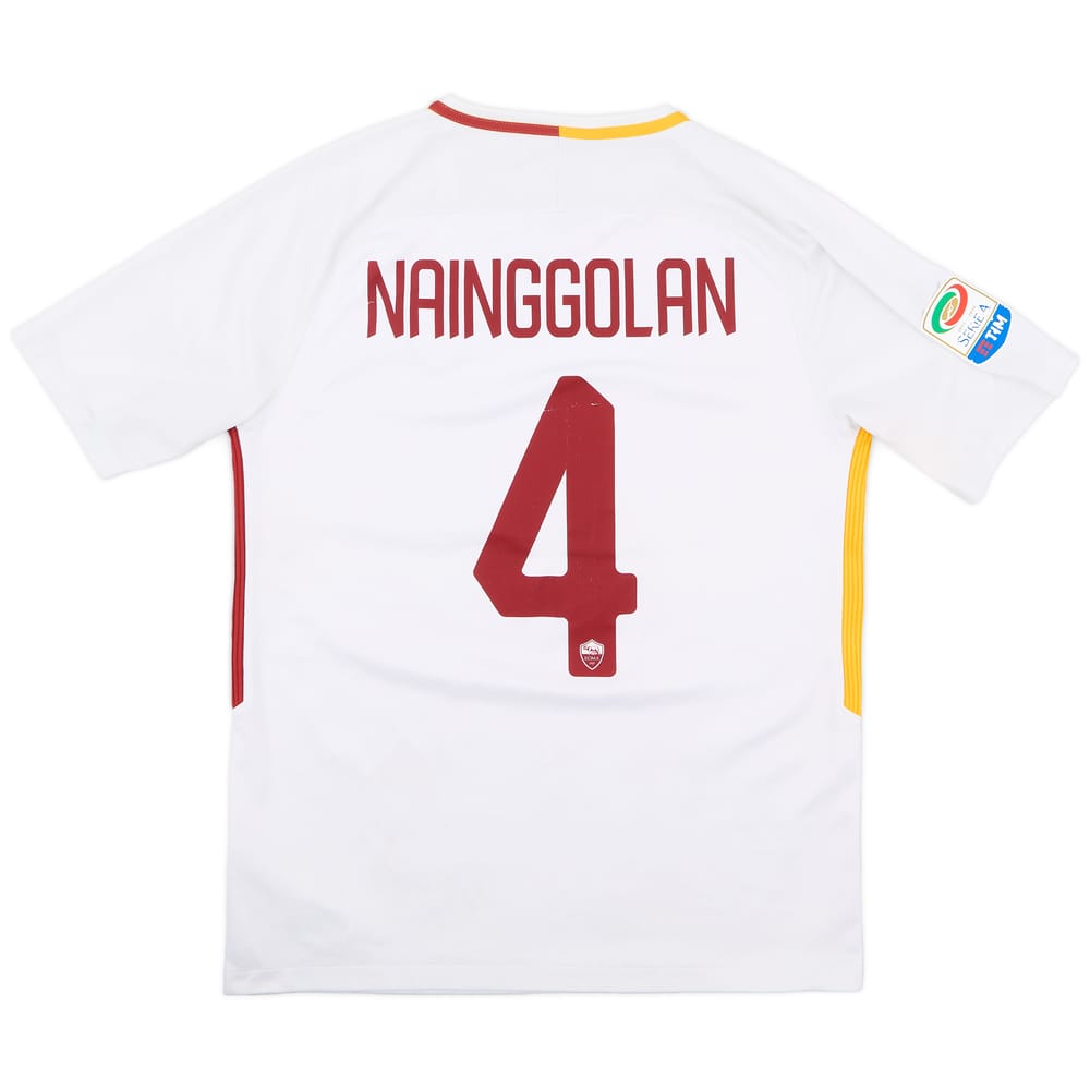 2017-18 Roma Away Shirt Nainggolan #4 - 7/10 - (M)