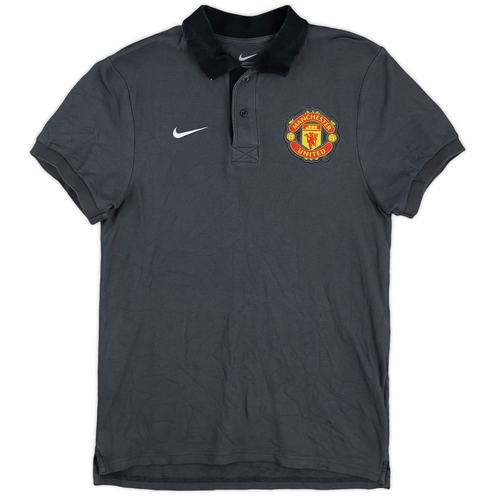 2012-13 Manchester United Nike Polo Shirt - 8/10 - (S)