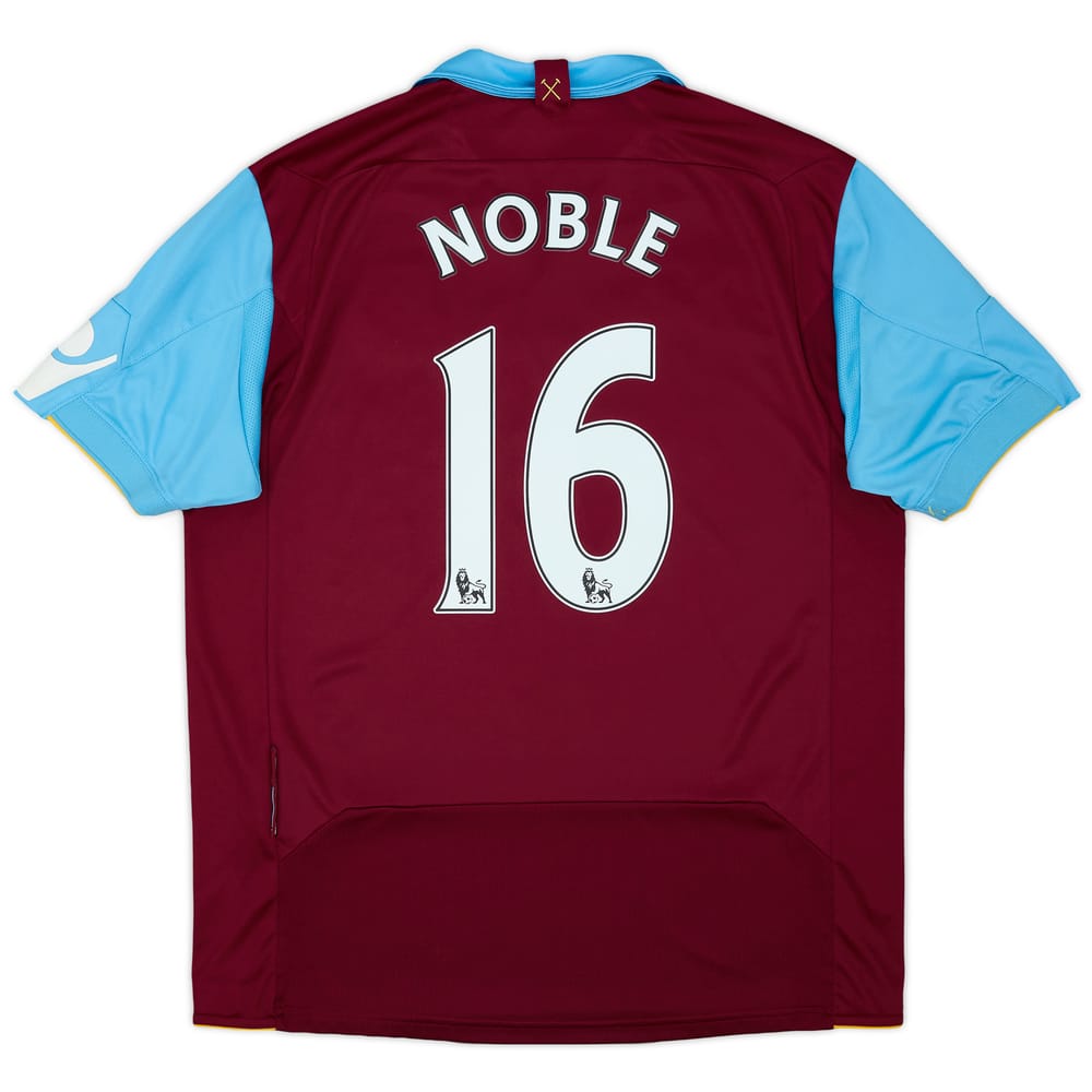 2010-11 West Ham Home Shirt Noble #16 - 6/10 - (M)
