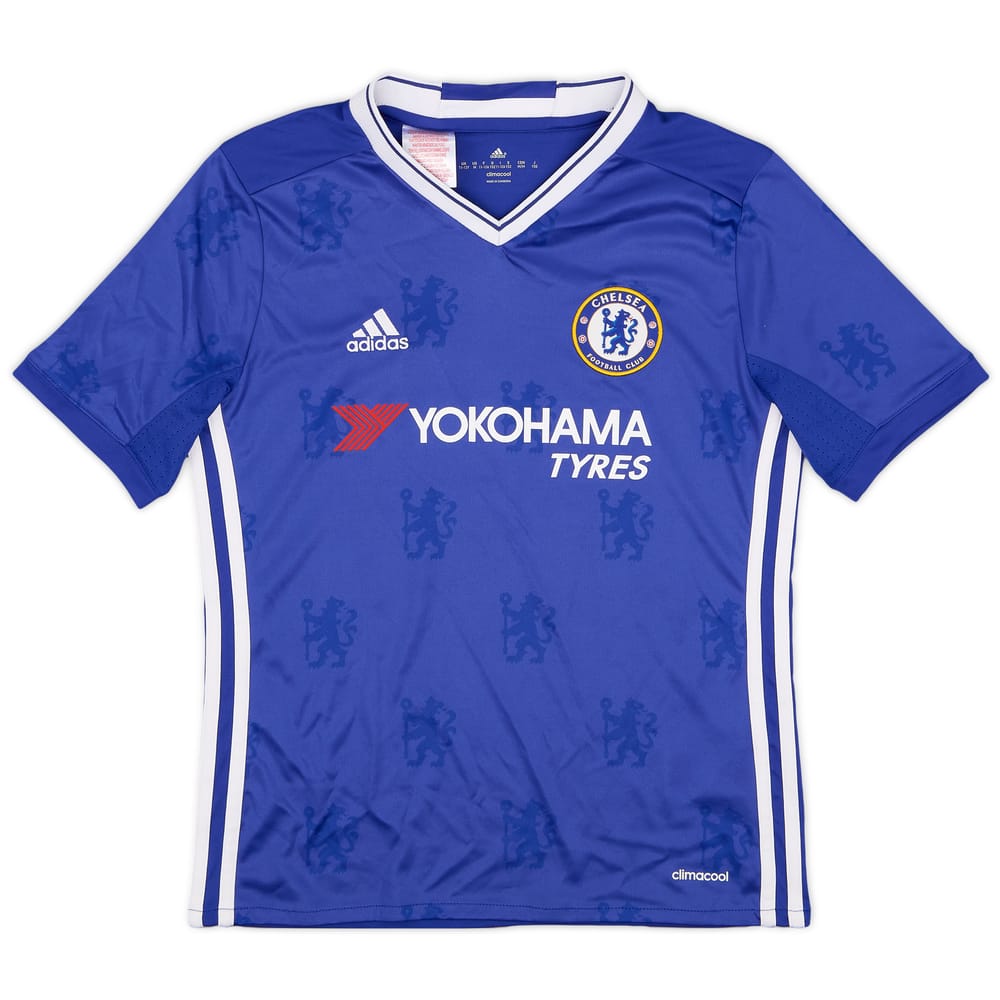 2016-17 Chelsea Home Shirt - 8/10 - (M.Boys)