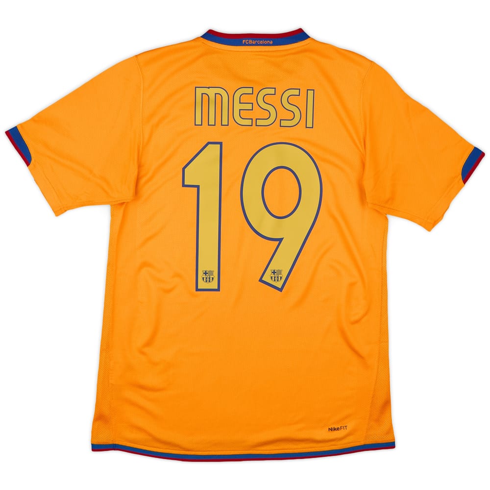 2006-08 Barcelona Away Shirt Messi #19 - 10/10 - (S)