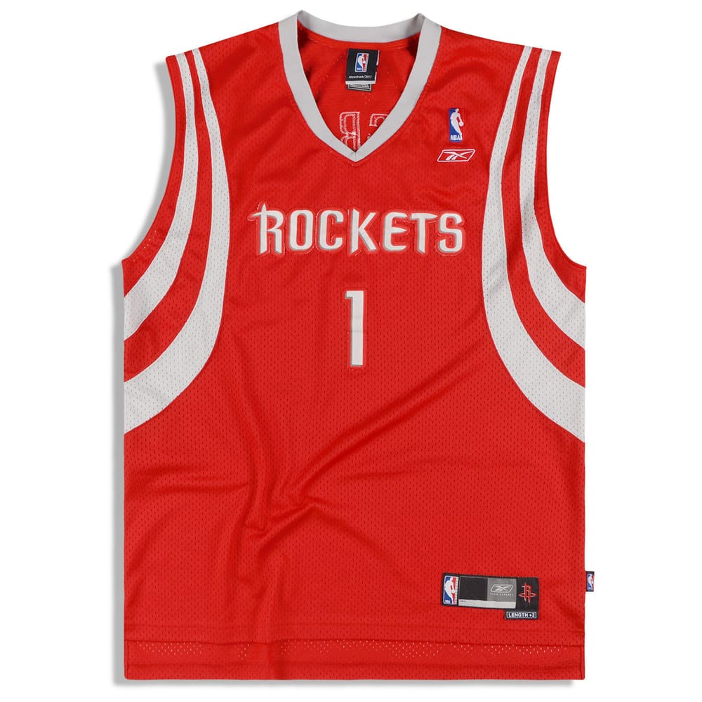 2004-06 Houston Rockets McGrady #1 Reebok Swingman Jersey (Away) Y
