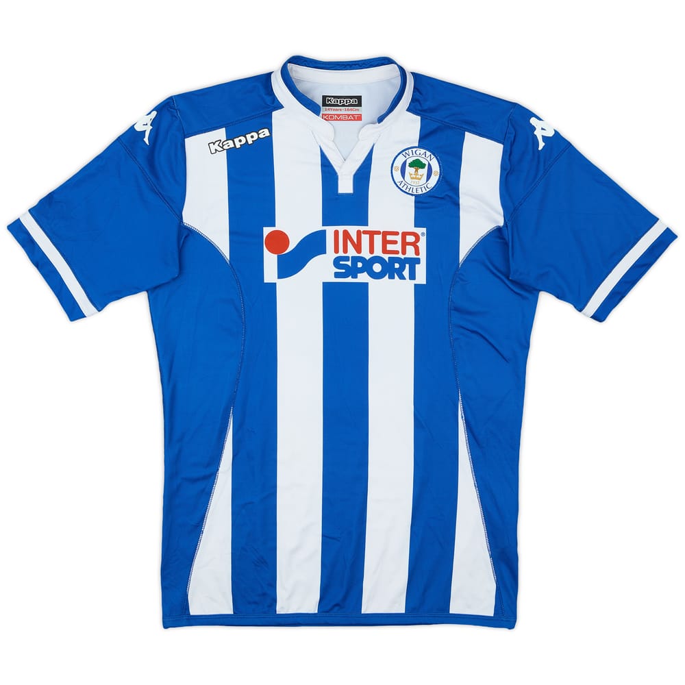 2015-16 Wigan Athletic Home Shirt - 7/10 - (XL.Boys)