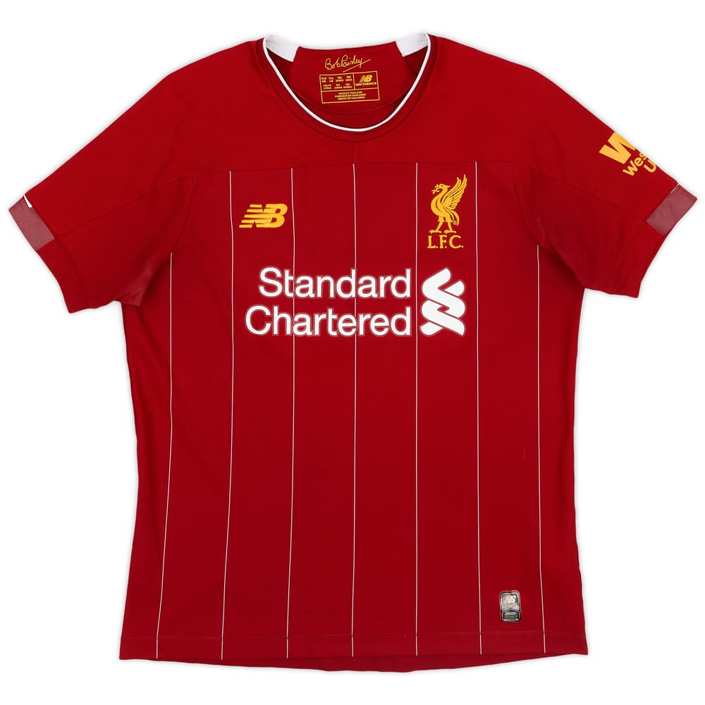 2019-20 Liverpool Home Shirt - 7/10 - (XL.Boys)