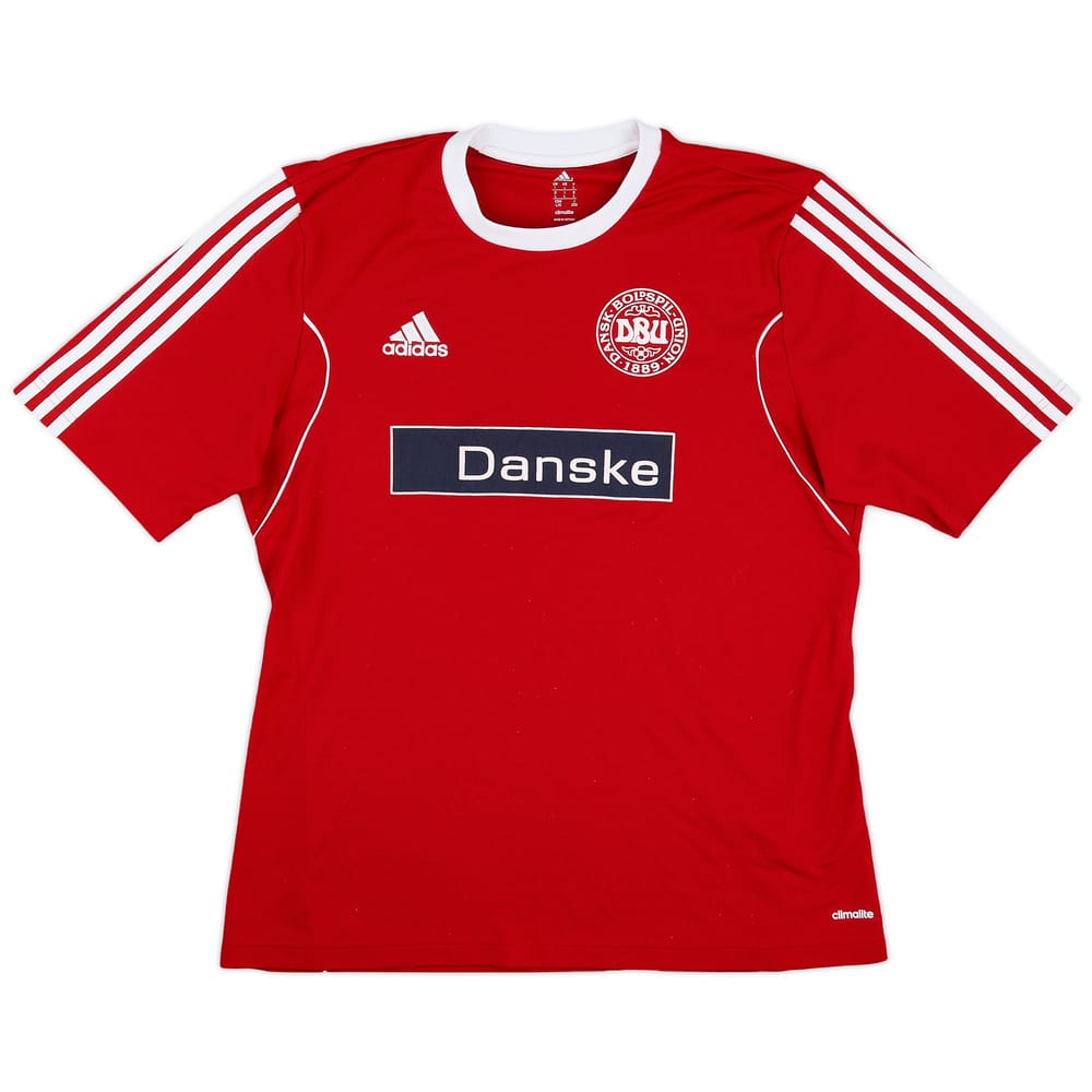 2012-14 Denmark adidas Training Shirt - 7/10 - (L)