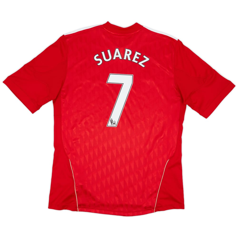 2010-12 Liverpool Home Shirt Suarez #7 - 4/10 - (L)