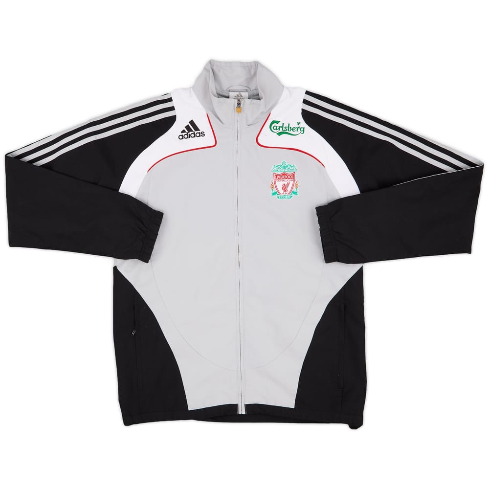 2008-09 Liverpool adidas Track Jacket - 9/10 - (S)