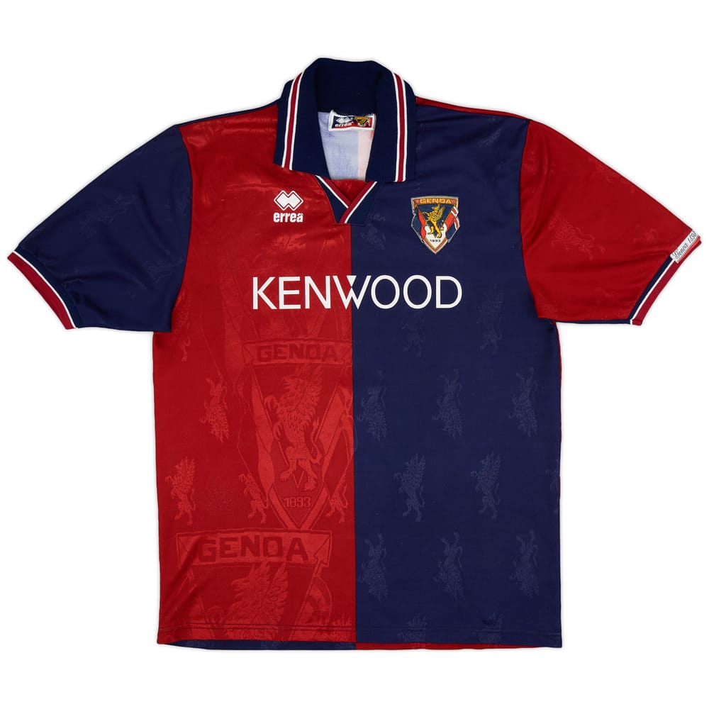 1994-95 Genoa Home Shirt #13 - 8/10 - (XL)