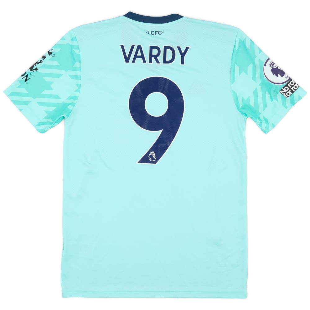 2021-22 Leicester Match Issue Away Shirt Vardy #9