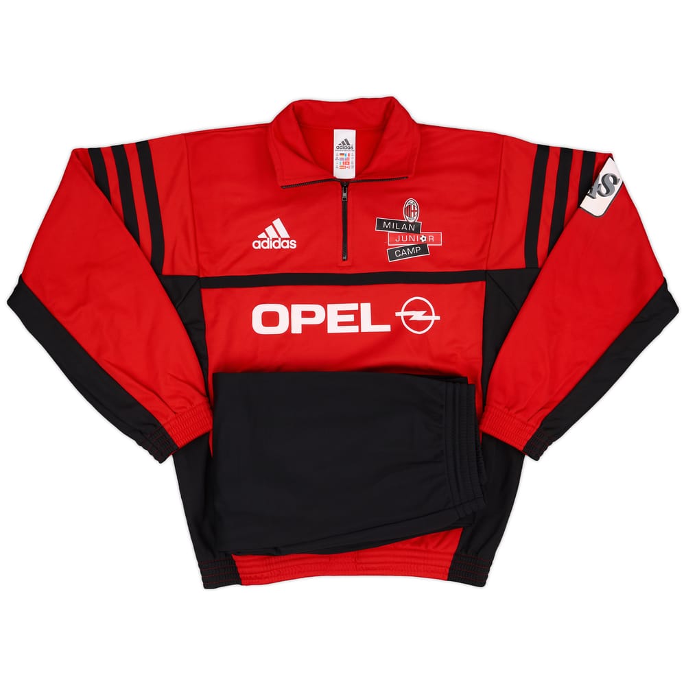 2002-03 AC Milan 'Junior Camp' adidas Tracksuit (L.Boys)