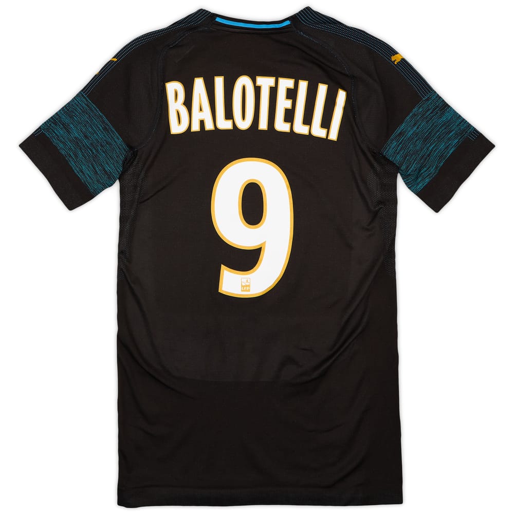 2018-19 Olympique Marseille EvoKnit Player Issue Away Shirt Balotelli #9 - 8/10 - (S)