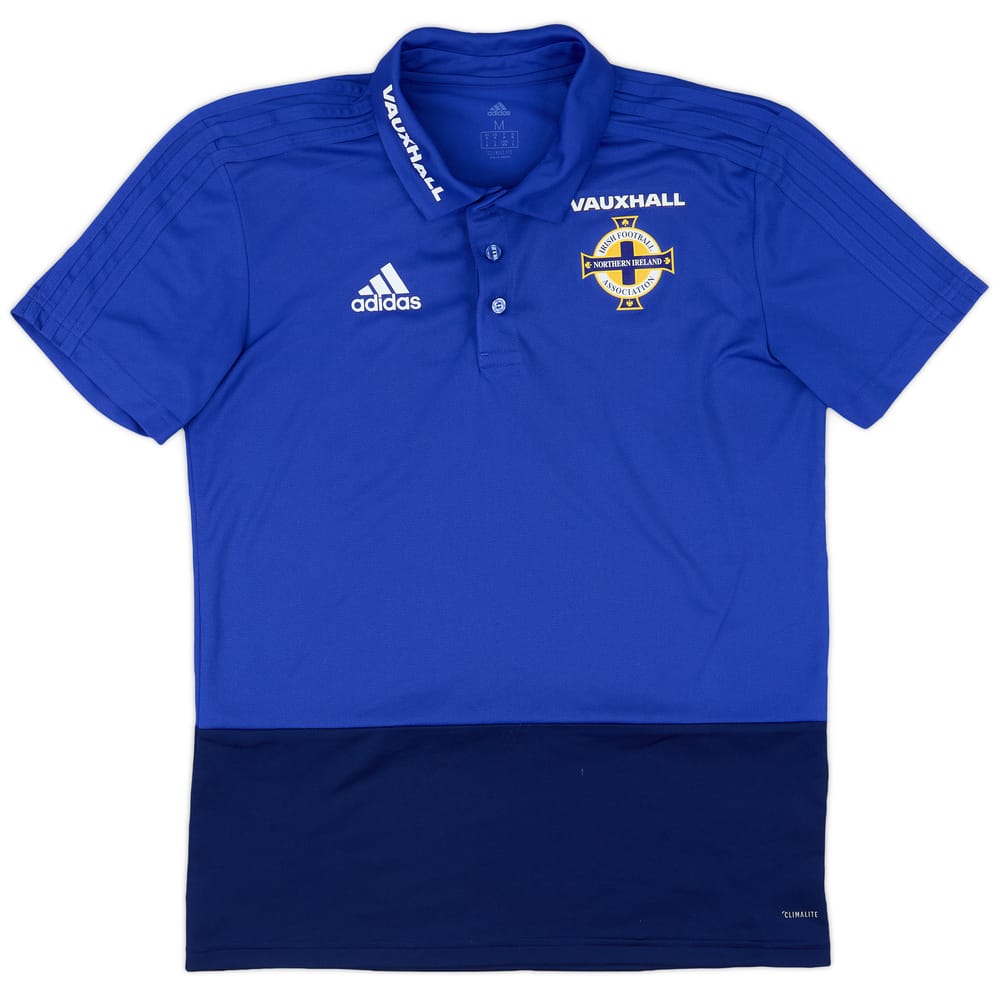 2017-18 Northern Ireland adidas Polo Shirt - 9/10 - (M)