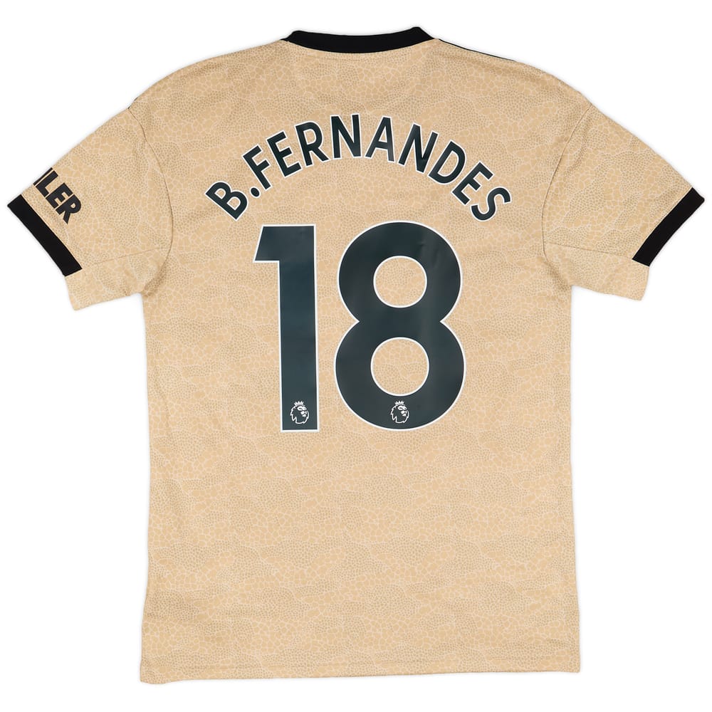 2019-20 Manchester United Away Shirt B.Fernandes #18 - 8/10 - (S)
