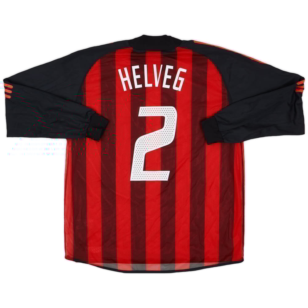 2002-03 AC Milan Match Issue Home Shirt Helveg #2