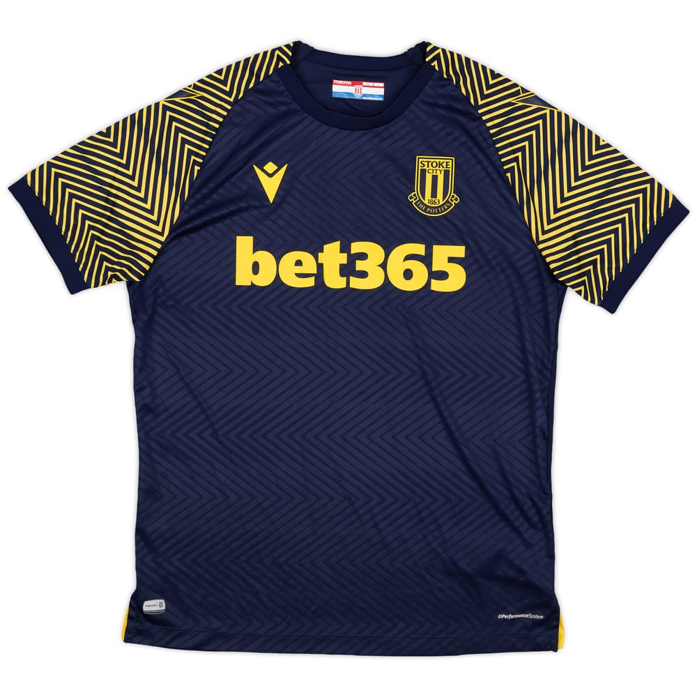 2020-21 Stoke City Away Shirt - 8/10 - (L)