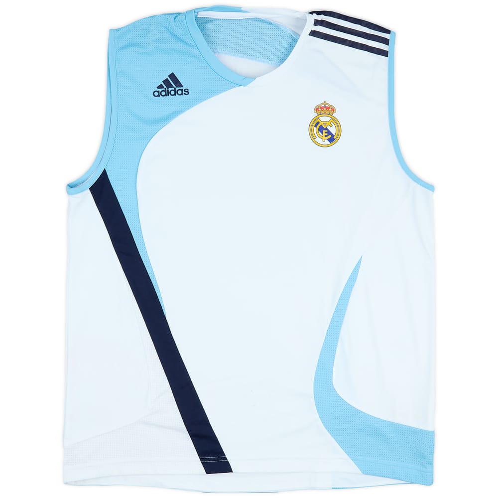 2007-08 Real Madrid adidas Training Vest - 8/10 - (XL)