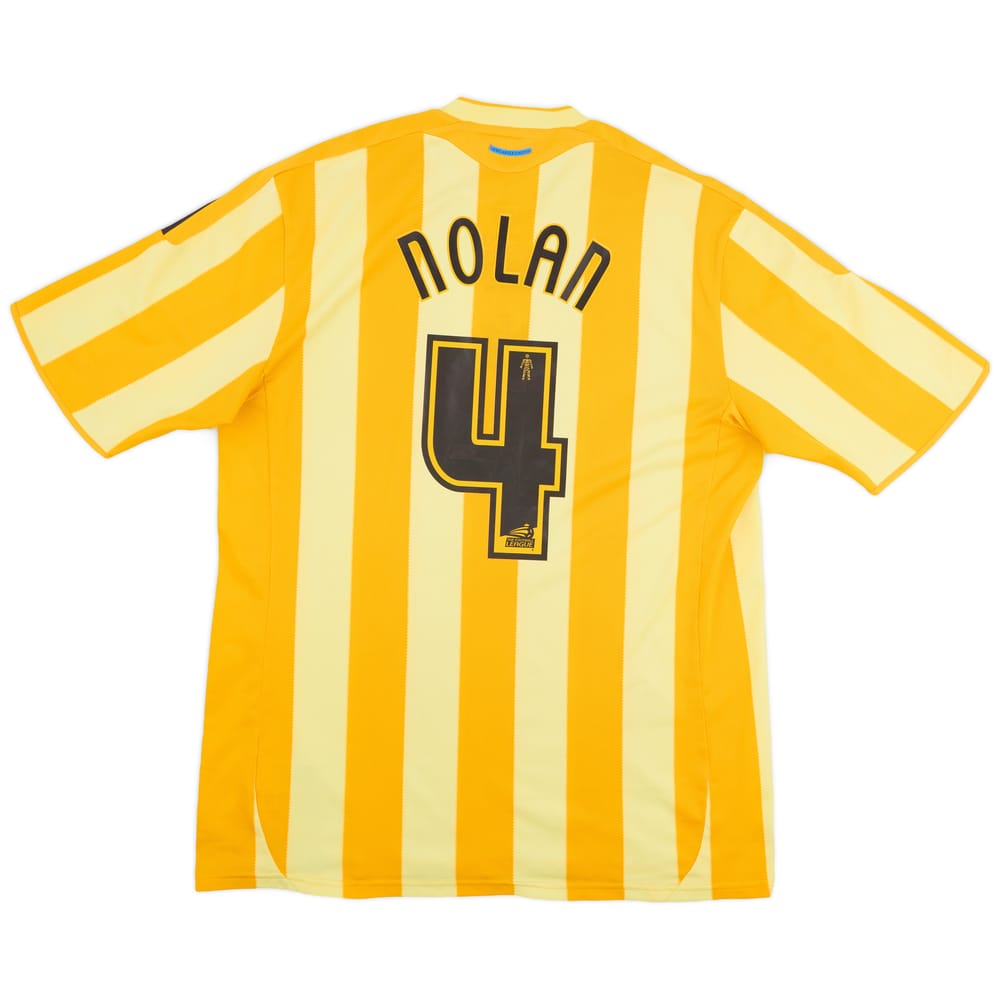 2009-10 Newcastle Away Shirt Nolan #4 - 5/10 - (XXL)