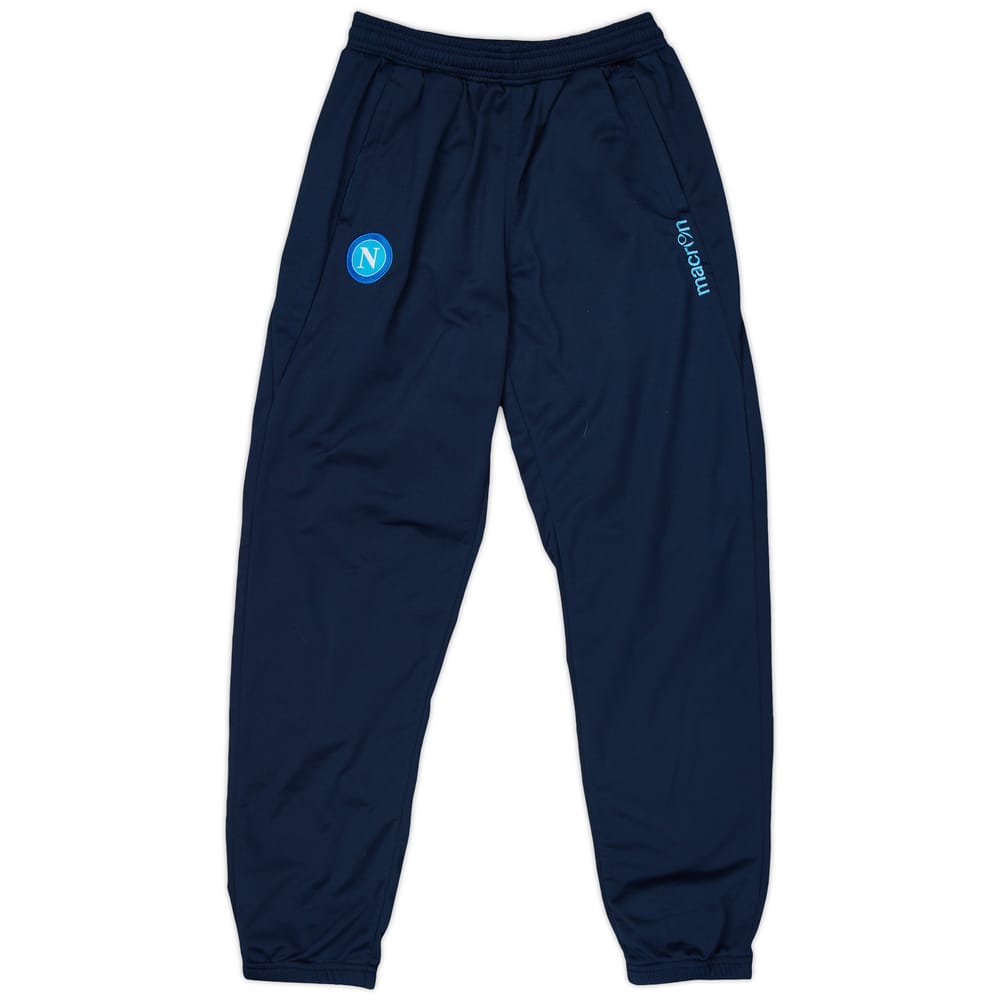 2012-13 Napoli Macron Track Pants/Bottoms - 8/10 - (XL.Boys)