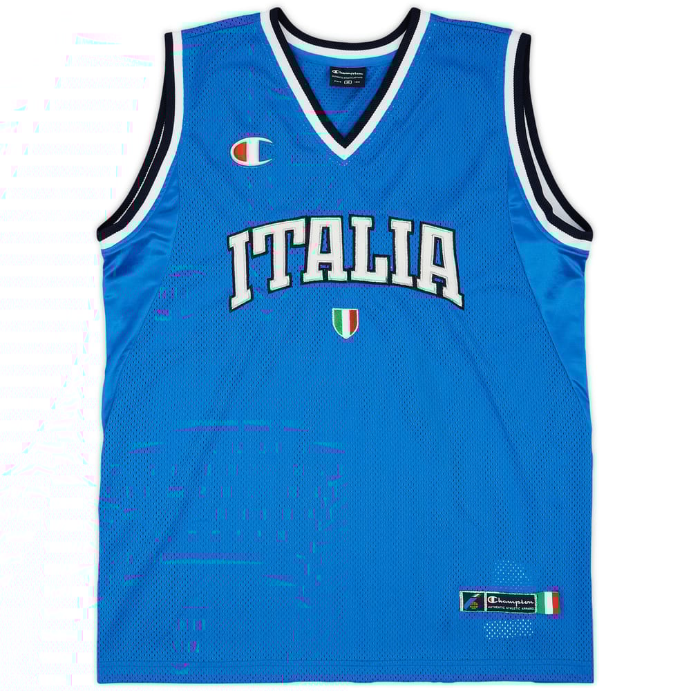 2005-08 Italy National Team Champion Home Jersey - 9/10 - (M)