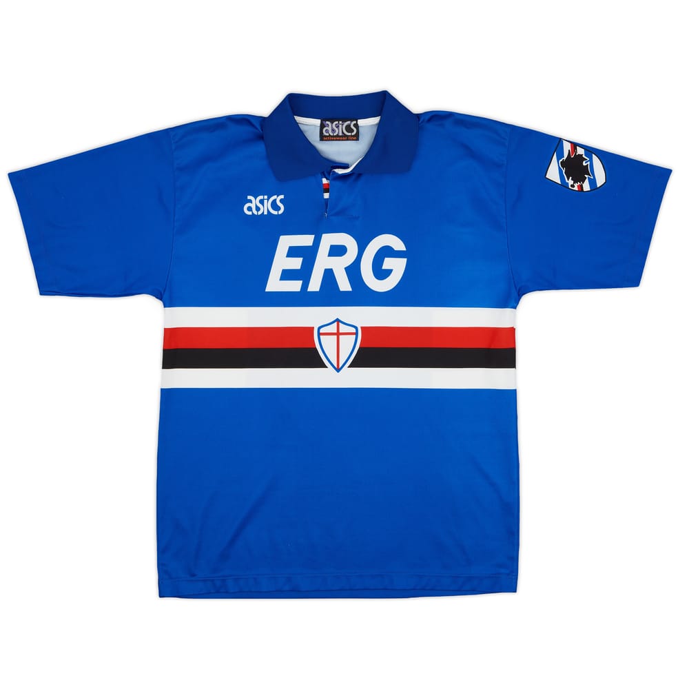 1992-94 Sampdoria Home Shirt #9 - 8/10 - (M)
