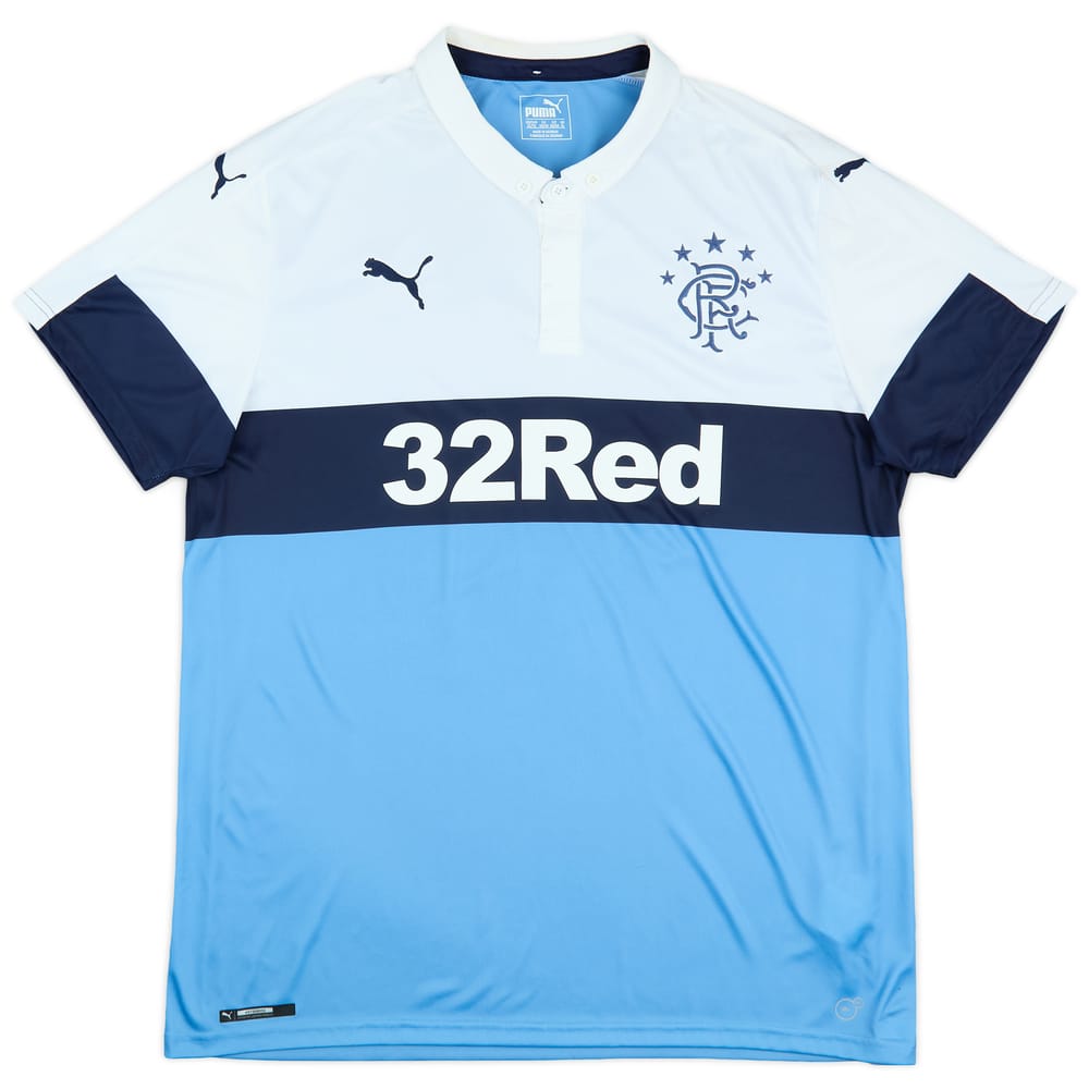 2016-18 Rangers Third Shirt - 8/10 - (XL)