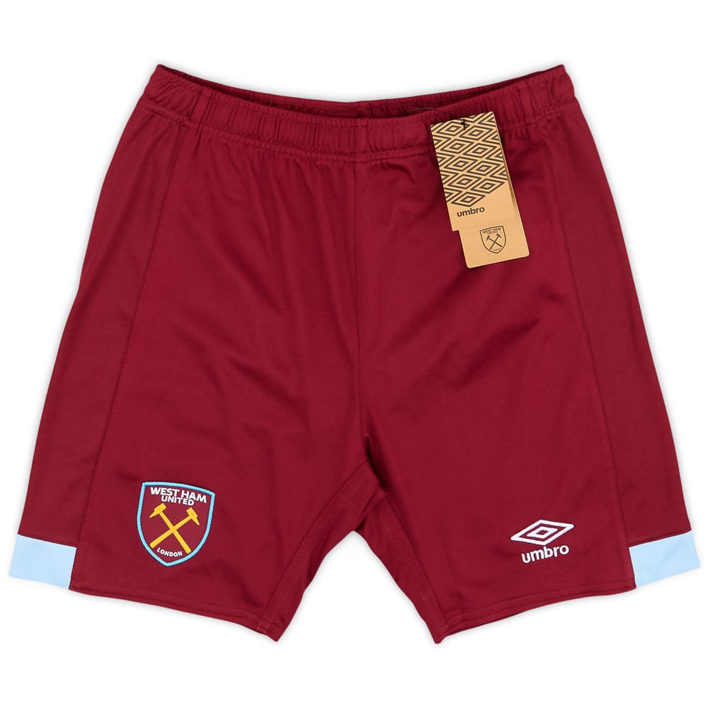 2023-24 West Ham Home Shorts (KIDS)
