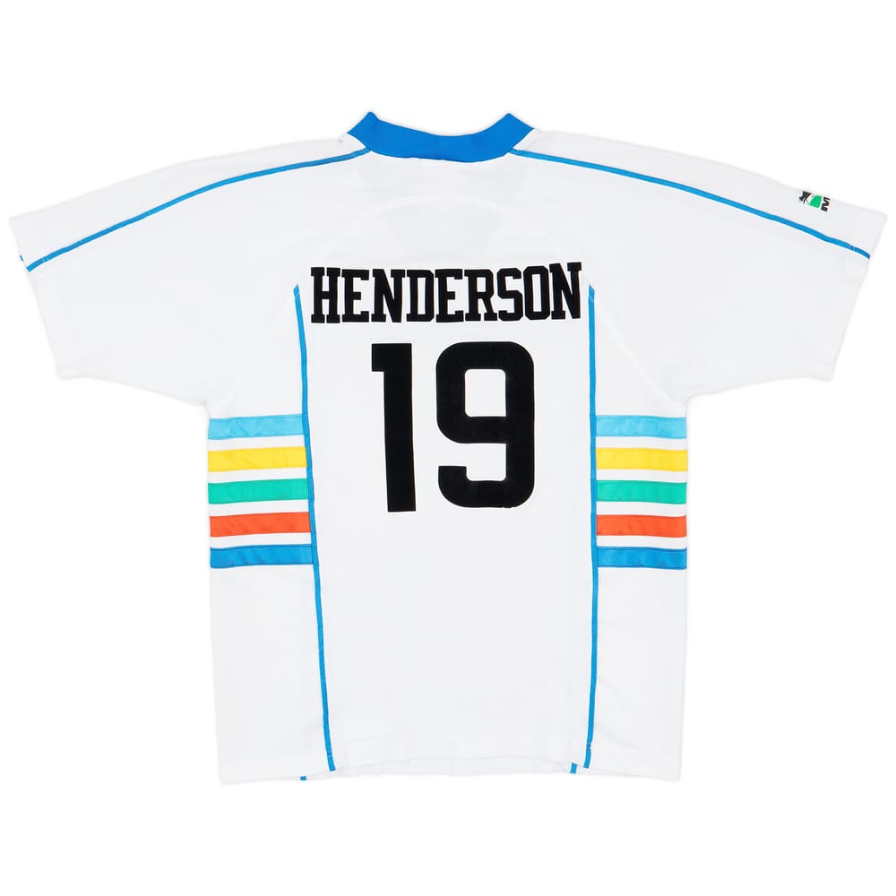 1999-00 Kansas City Wizards Match Worn Away Shirt Henderson #19
