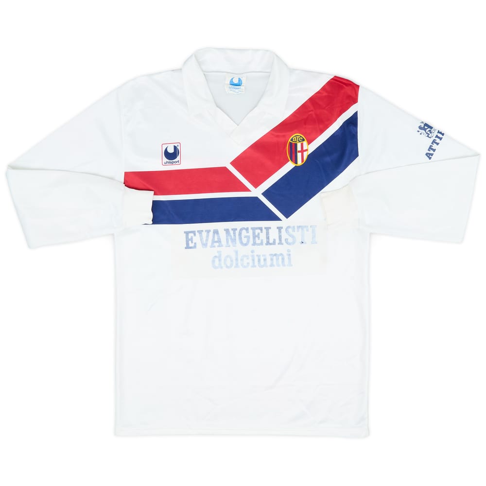 1989-90 Bologna Away L/S Shirt #7 - 5/10 - (L)