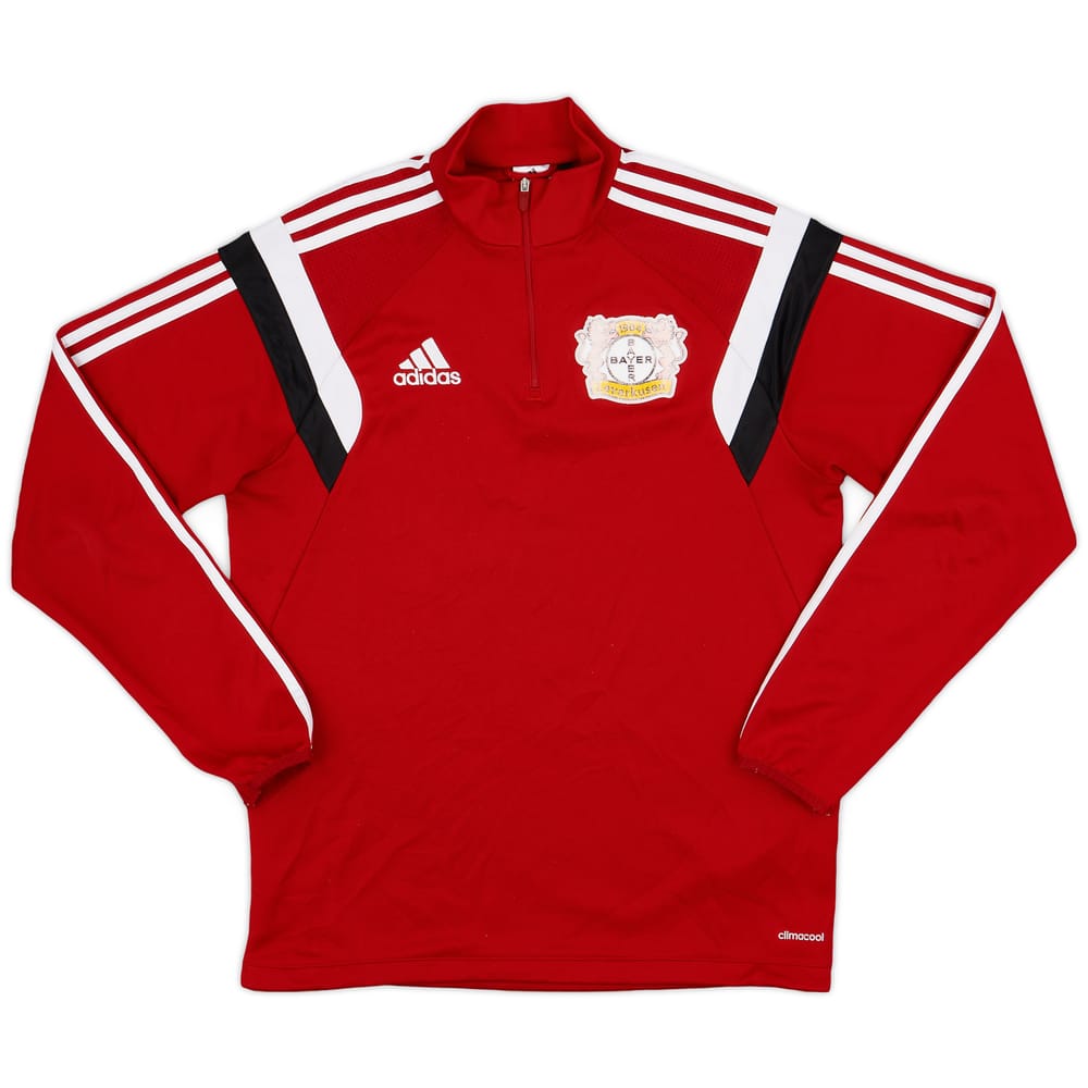 2015-16 Bayer Leverkusen adidas 1/4 Zip Drill Top - 4/10 - (M)