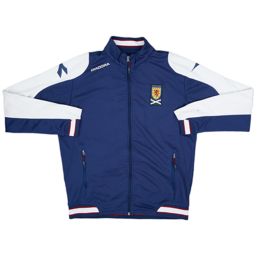 2005-06 Scotland Diadora Track Jacket - 7/10 - (XL)