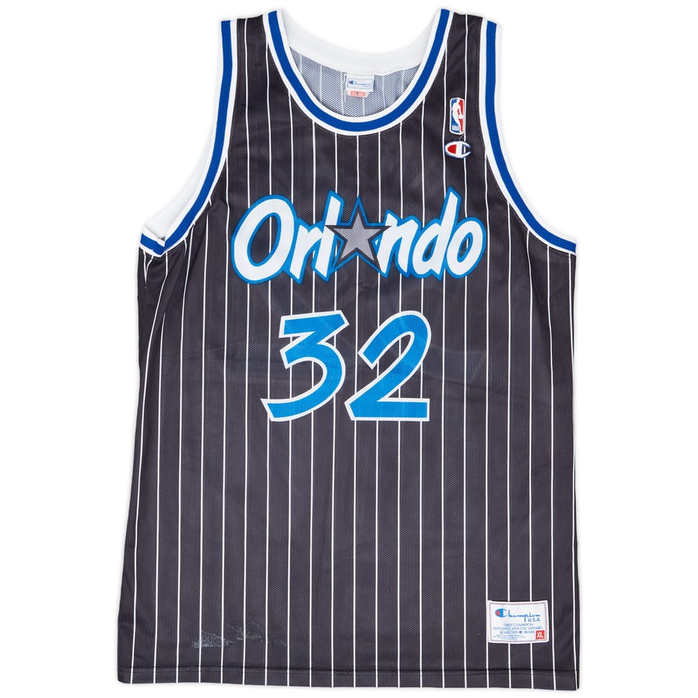 1992-96 Orlando Magic O'Neal #32 Champion Away Jersey - 5/10 - (XL)