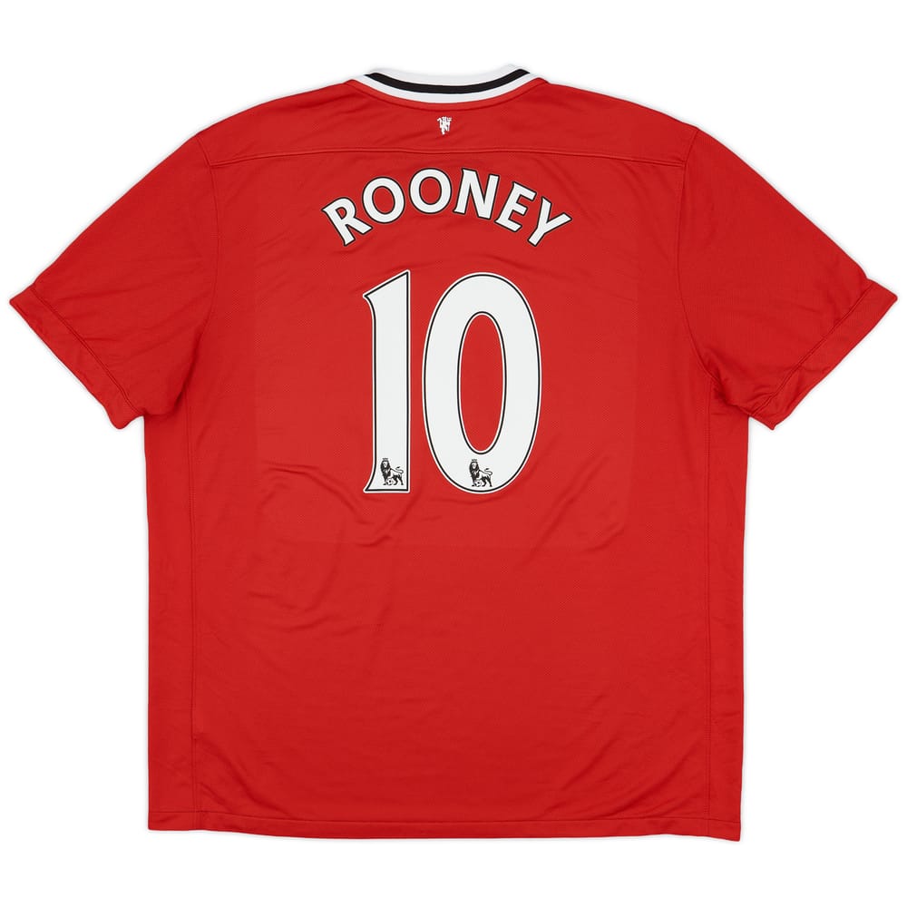 2011-12 Manchester United Home Shirt Rooney #10 - 5/10 - (XXL)