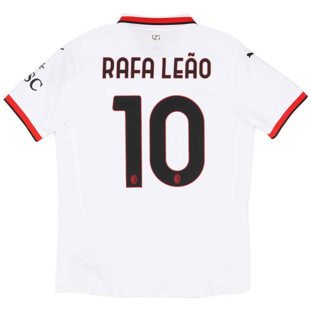 2024-25 AC Milan Authentic Away Shirt Rafa Leao #10