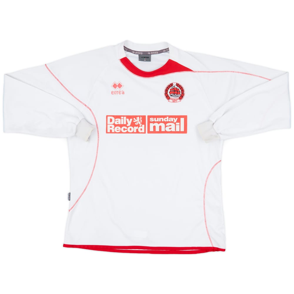 2000s Clyde FC Youth Home L/S Shirt #4 - 6/10 - (M)