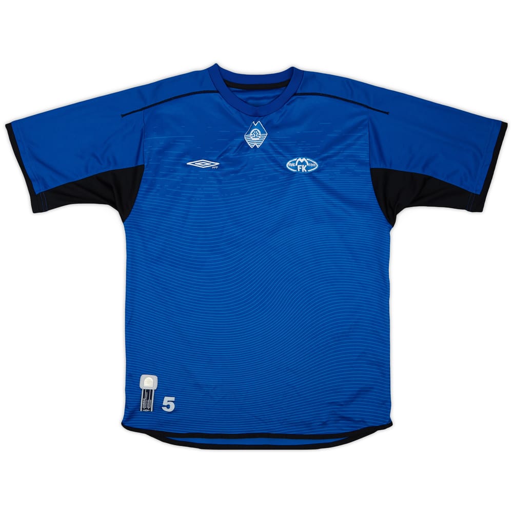 2002-03 Molde FK Umbro Player Issue Training Shirt #5 - 8/10 - (M)