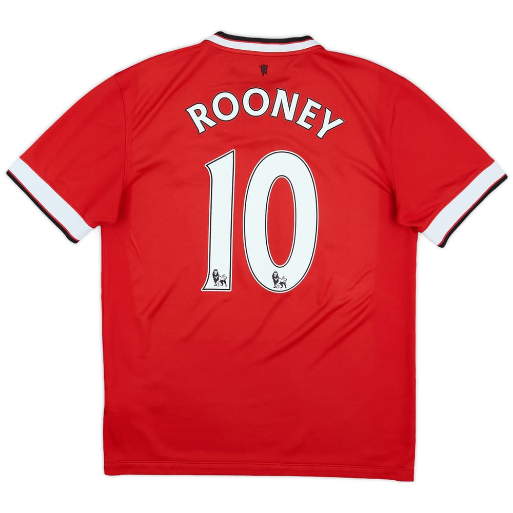 2014-15 Manchester United Home Shirt Rooney #10 - 5/10 - (M)