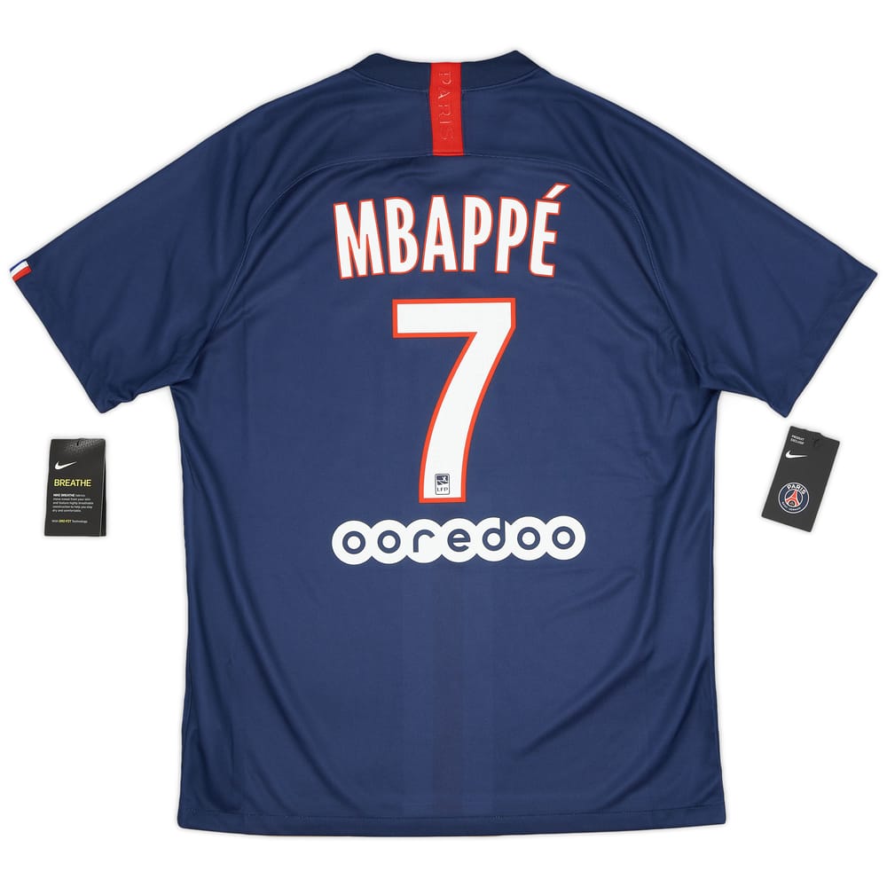 2019-20 Paris Saint-Germain Home Shirt Mbappe #7 (L)