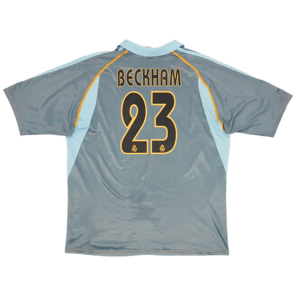 2003-04 Real Madrid Third Shirt Beckham #23 - 6/10 - (XL)