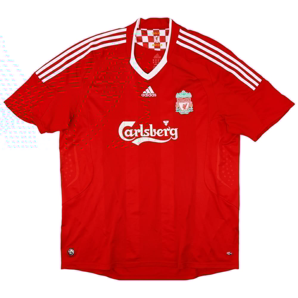 2008-10 Liverpool Home Shirt - 5/10 - (3XL)