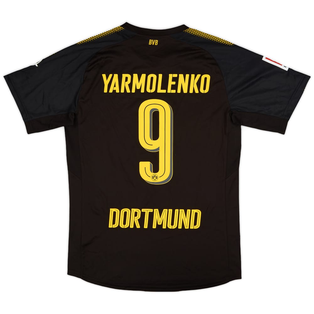 2017-18 Borussia Dortmund Authentic Away Shirt Yarmolenko #9 - 9/10 - (L)